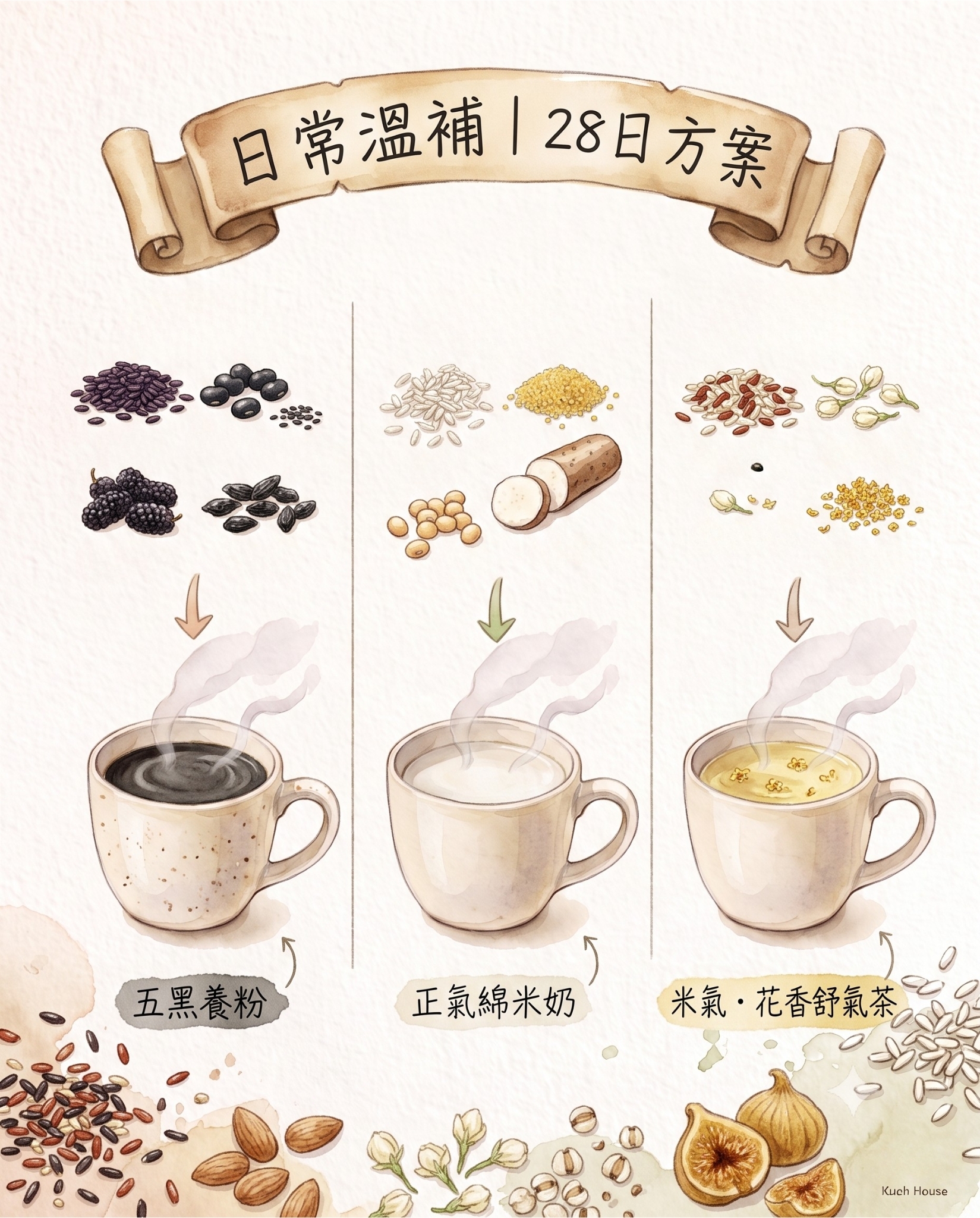 日常溫補 -28 日方案