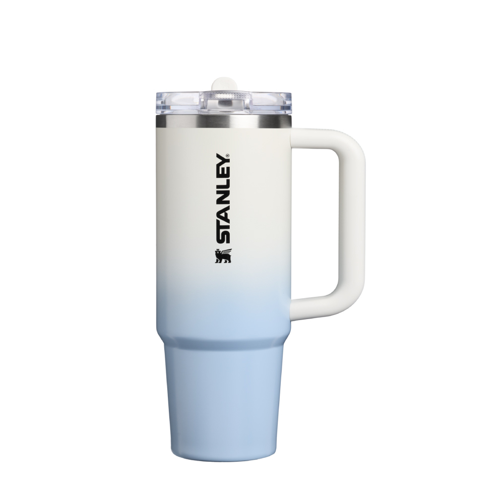 STANLEY 防漏吸管隨手杯 0.88L / 雲霧藍