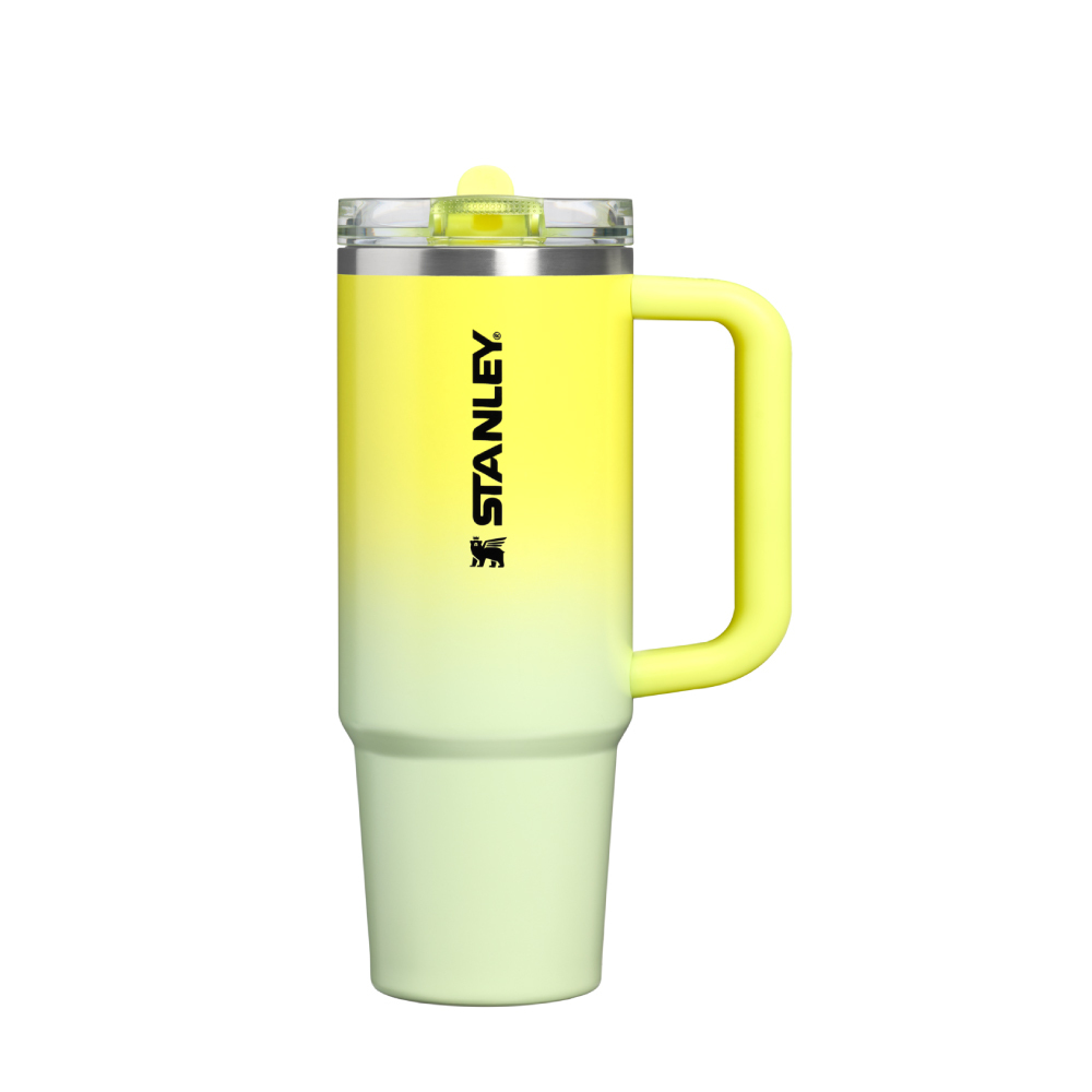 STANLEY 防漏吸管隨手杯 0.88L / 青檸綠