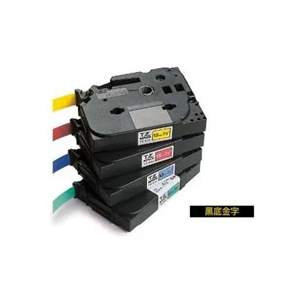 BROTHER TZe-334 12mm x 8M 標籤帶 (GOLD ON BLACK) 128028071