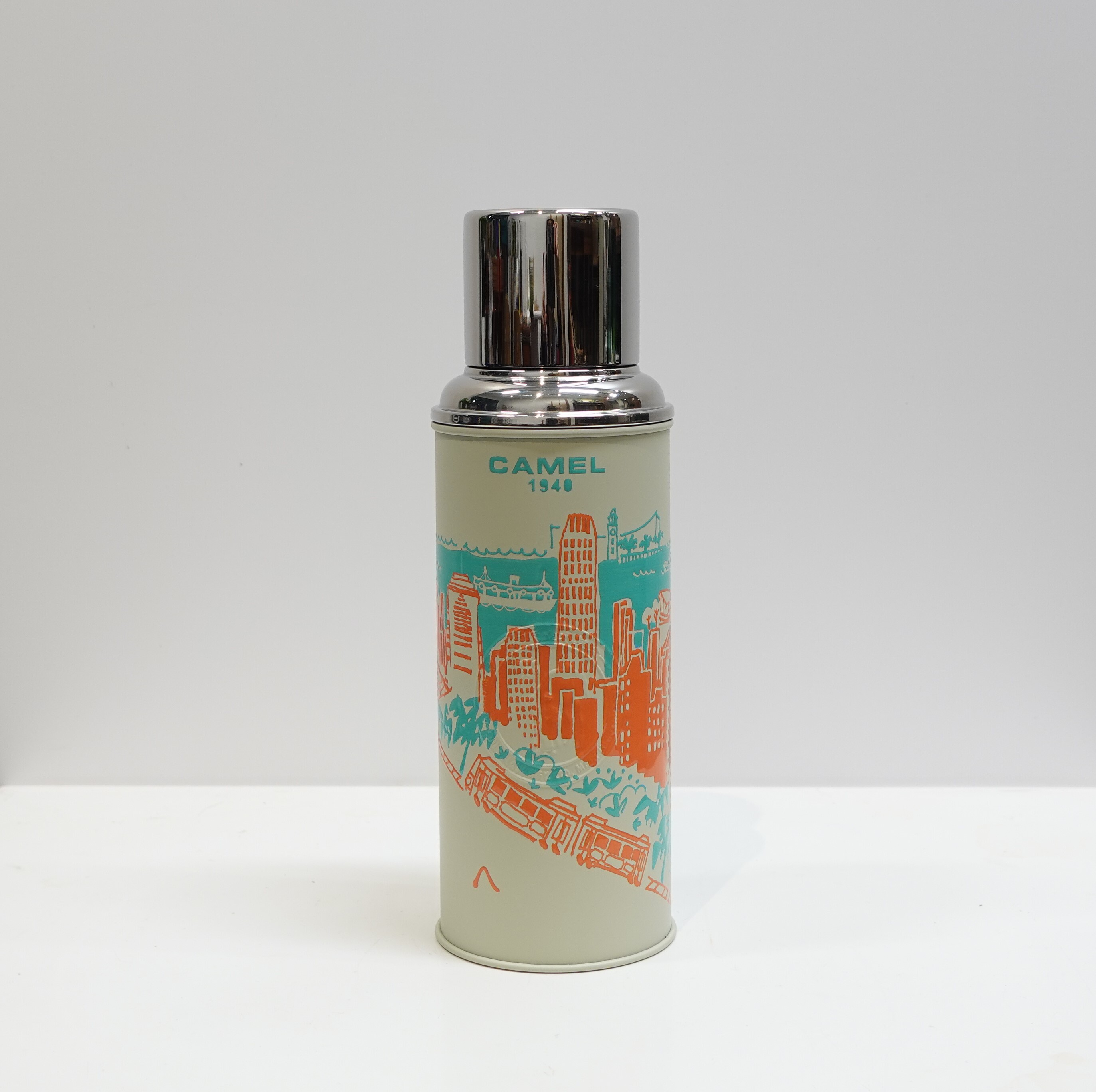 CAMEL glass vacuum flask 450ml  - the peak