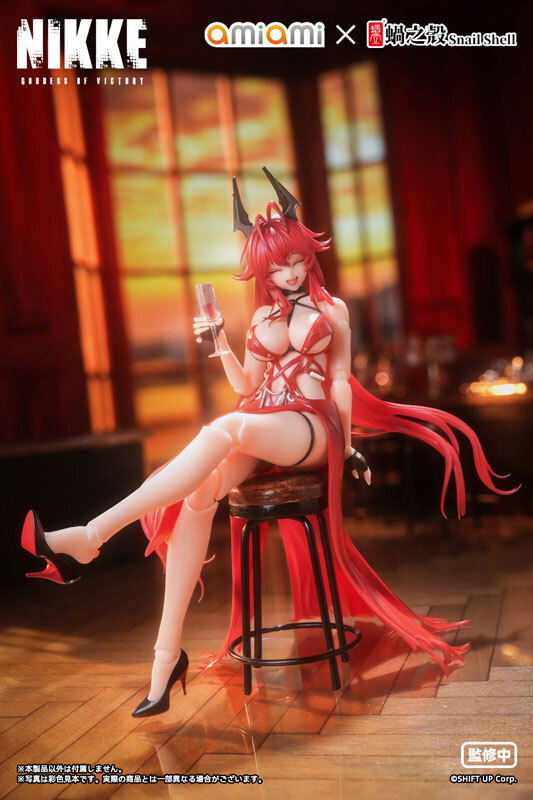 預訂6月  AmiAmi x SNAIL  SHELL 勝利女神：妮姬 小紅帽  GODDESS OF VICTORY: NIKKE Red Hood - Nonsense Red 1/12 Complete Model Action Figure Pre-order