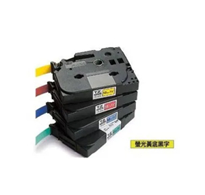 BROTHER TZe-C31 12mm x 8M 標籤帶 (BLACK ON FLUORESCENT YELLOW) 128028050