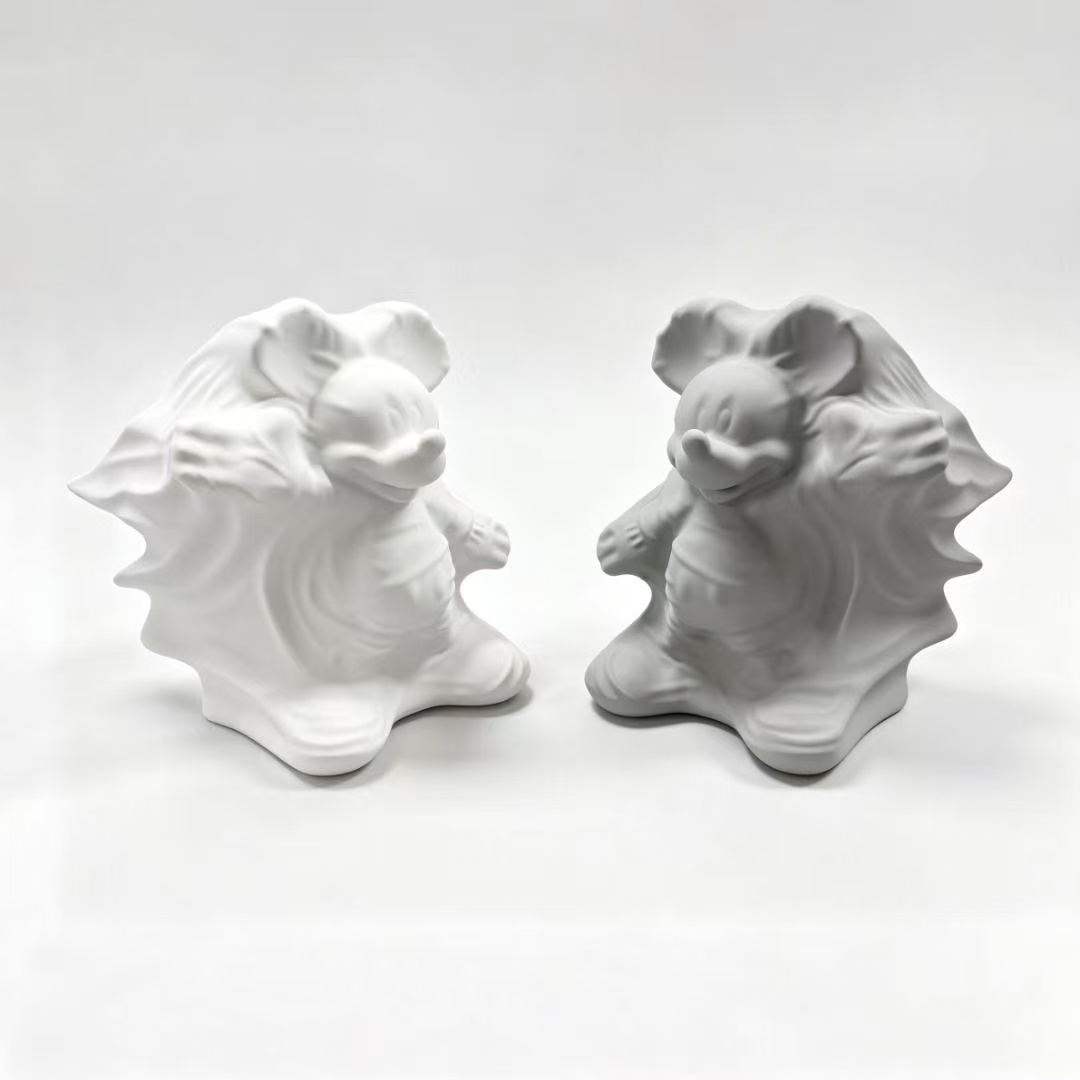 Daniel Arsham x Disney Mickey Mouse Hollow Mickey Figure Sculpture White or Gray