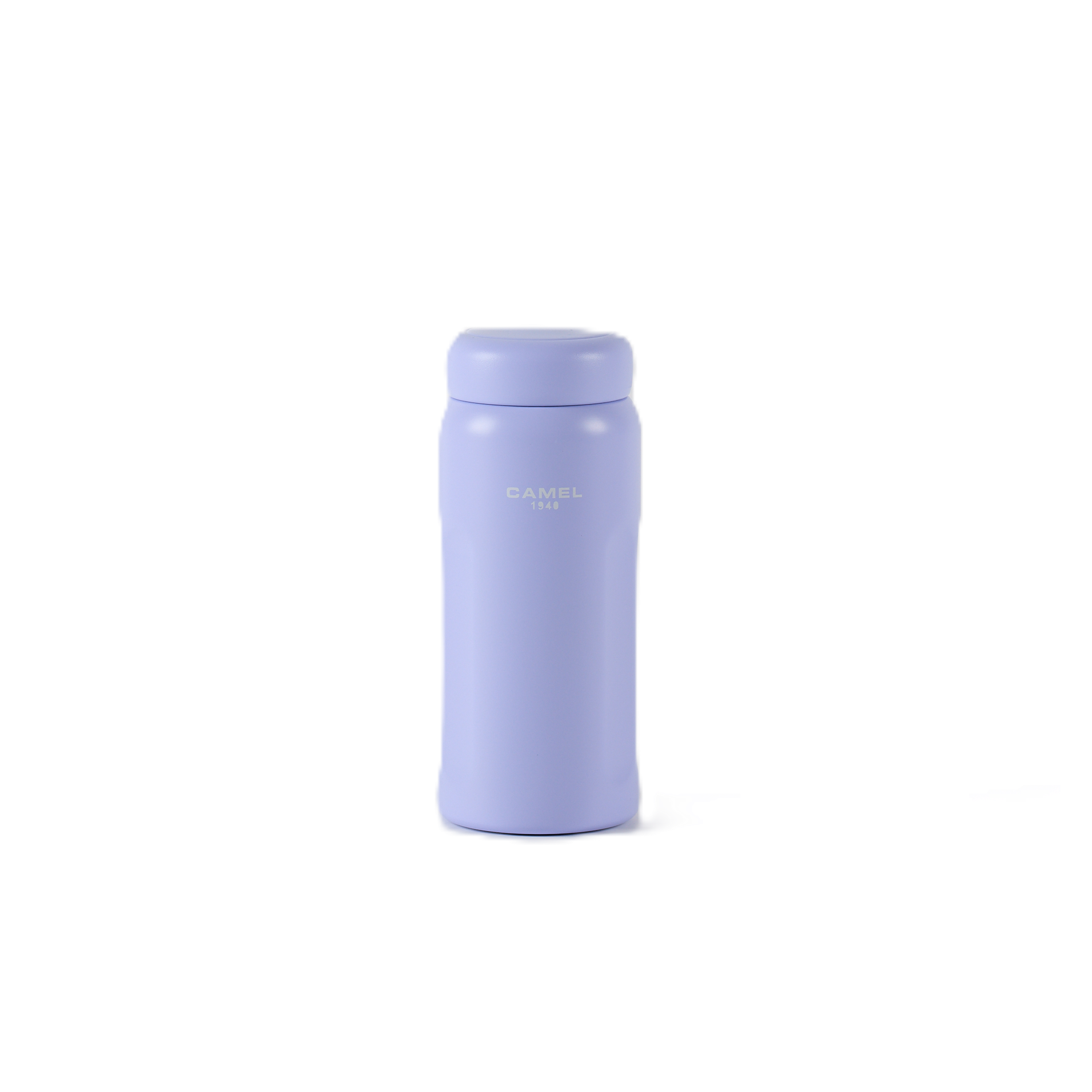 CAMEL stainless steel vacuum insulated bottle with paint coated outer and ceramic coated inner 200ml - light purple