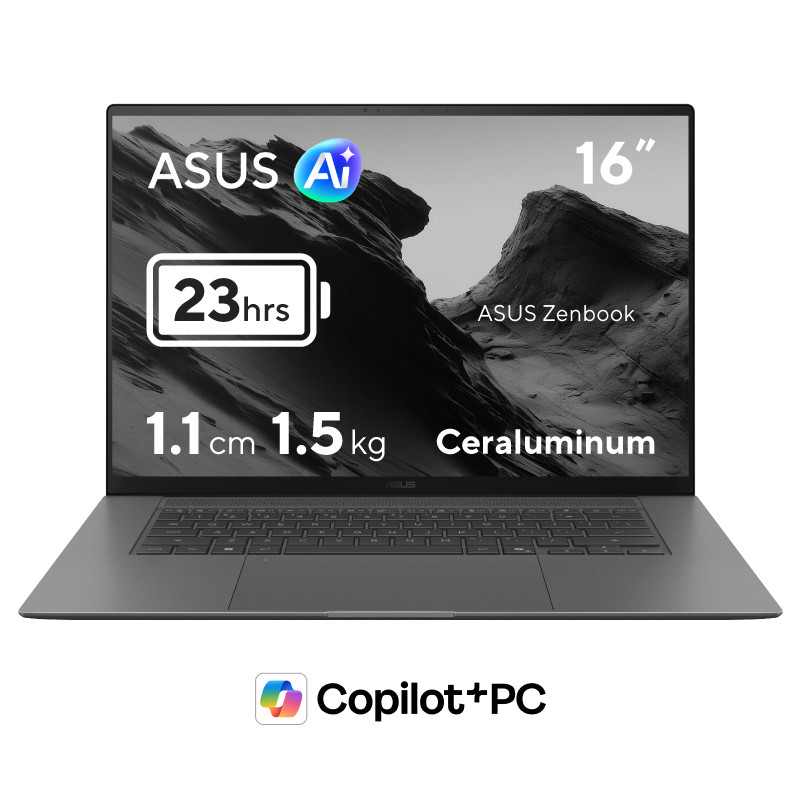 ASUS Zenbook S16 16" (AI9 465, 32GB+2TB SSD) UM5606GA-AG9628WT