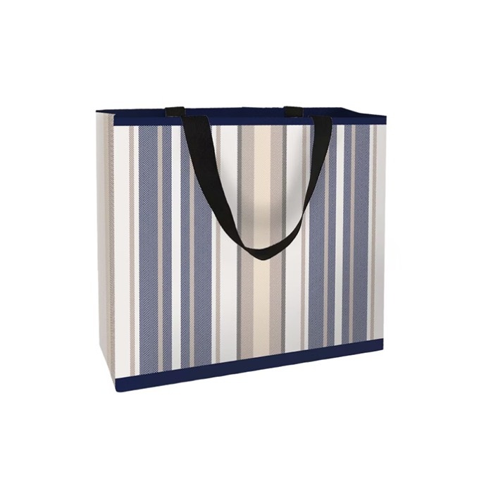 精品紙袋 茄芷袋系列 灰黑 10入/包 25x23x10cm【NW25-252309】