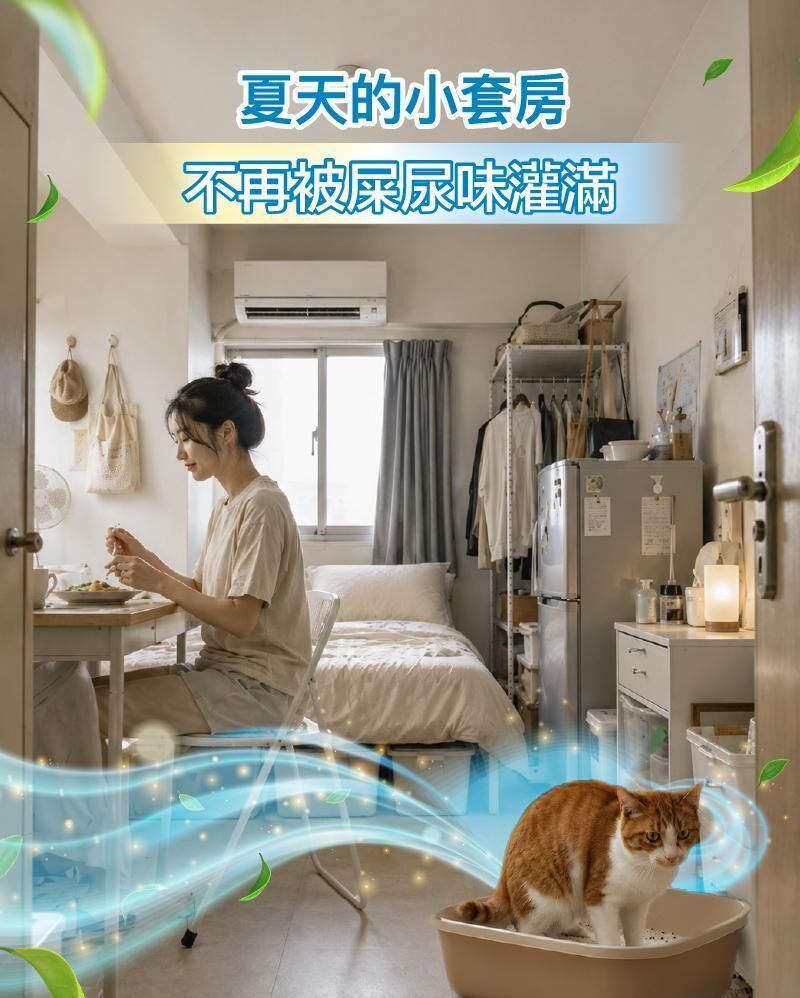 貓樂園| 無敵乾淨 生物酶木薯砂 2.5kg (木薯貓砂)