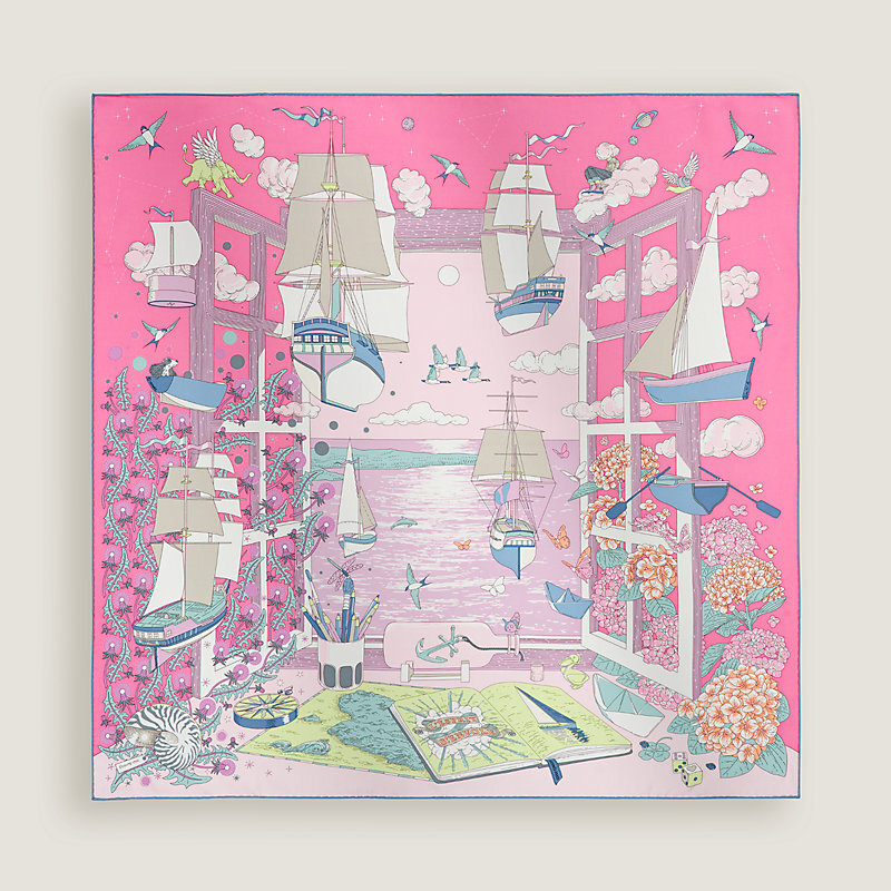 Hermes Silk Scarf 90