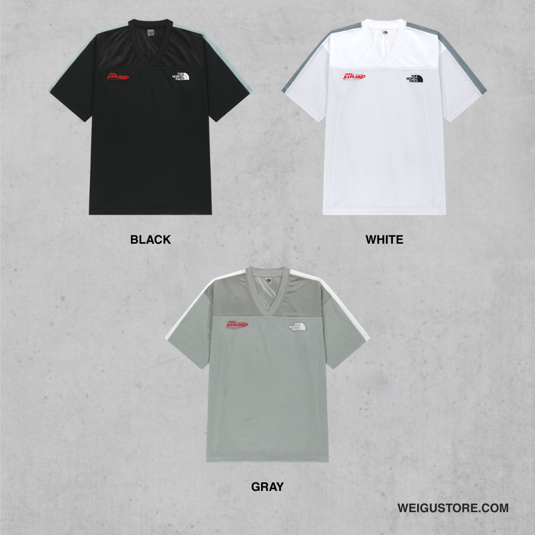 【預購】The North Face AERONET S/S R/TEE 網眼透氣 拼接短T NT7US18