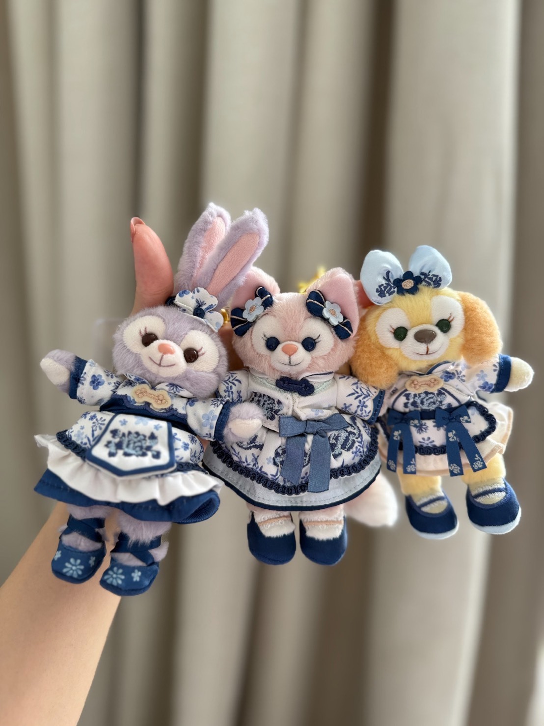 正版授權 上海迪士尼限定 DISNEY × DISNEYLAND  青花瓷系列 吊飾