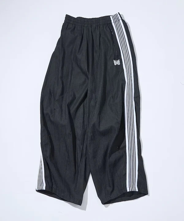 Needles x FREAK'S STORE H.D. Track Pants Denim - Black White