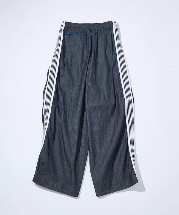 Needles x FREAK'S STORE H.D. Track Pants Denim - Indigo White