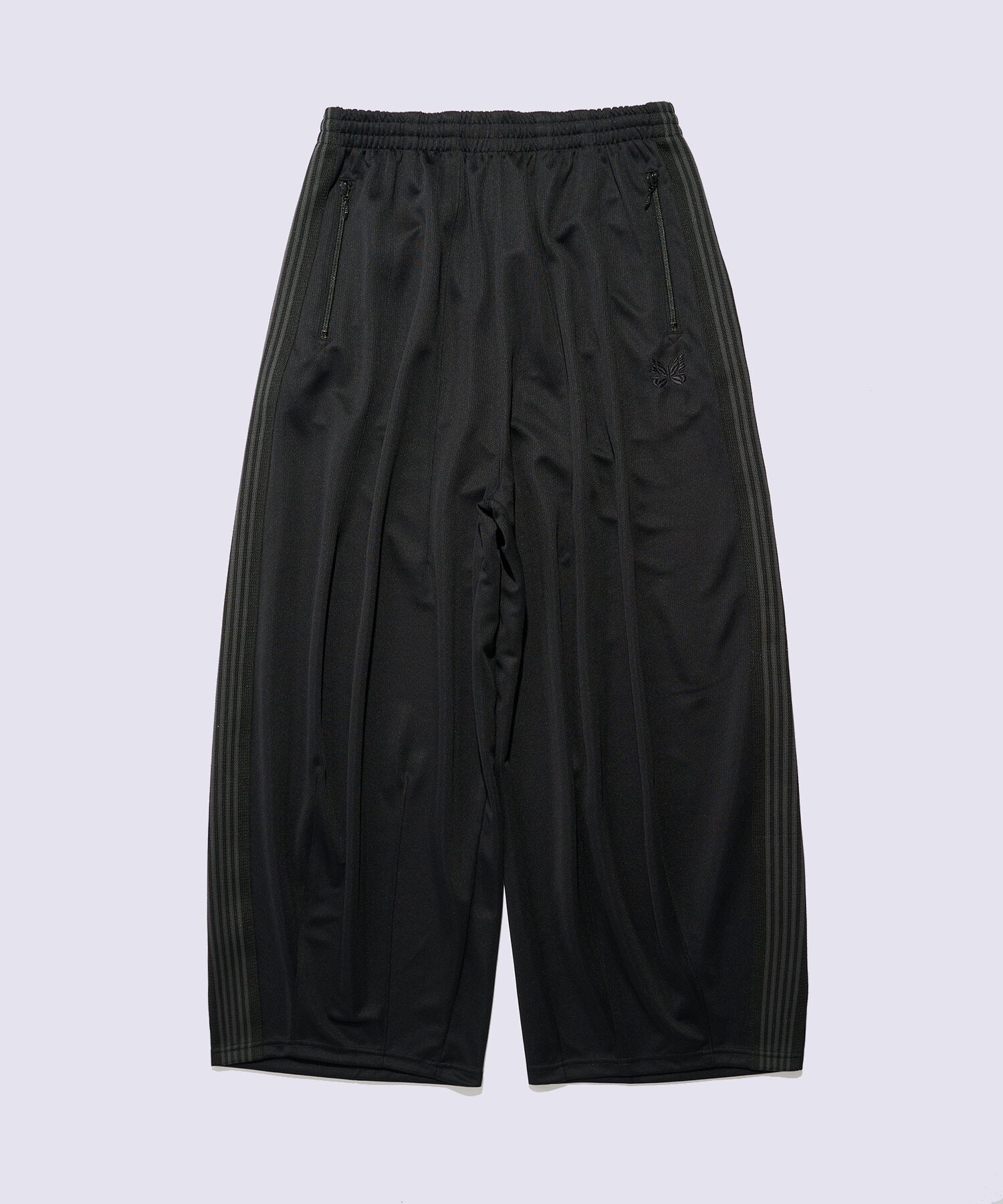 Needles x Studious H.D Track Pants Poly Mesh - Black