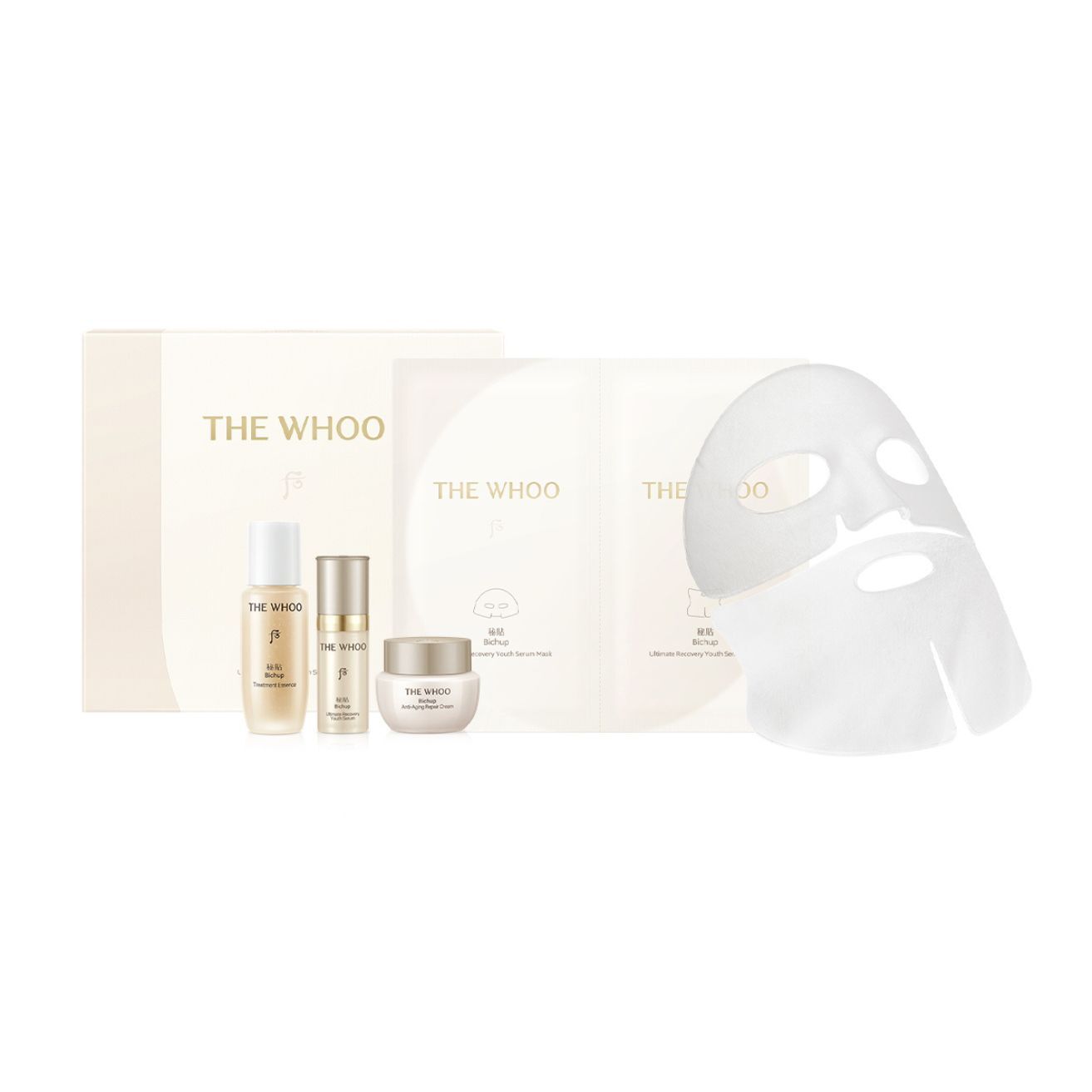 THE WHOO 秘貼 煥能修護面膜套裝