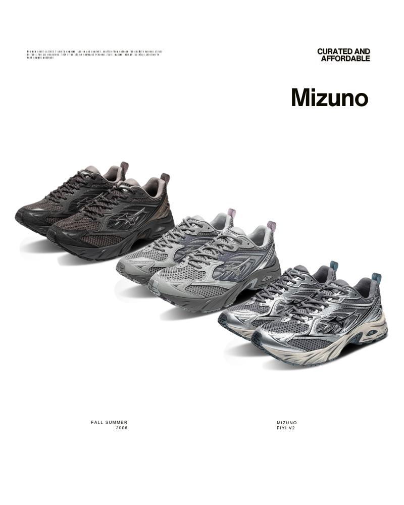 【代購】Mizuno FIYI V2 機能百搭 透氣老爹鞋 低筒跑步鞋