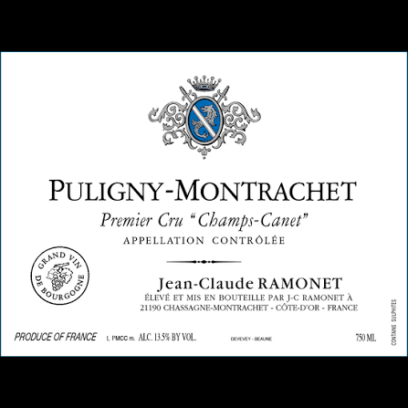 Ramonet Puligny Montrachet 1er Cru Champs Canet 2018