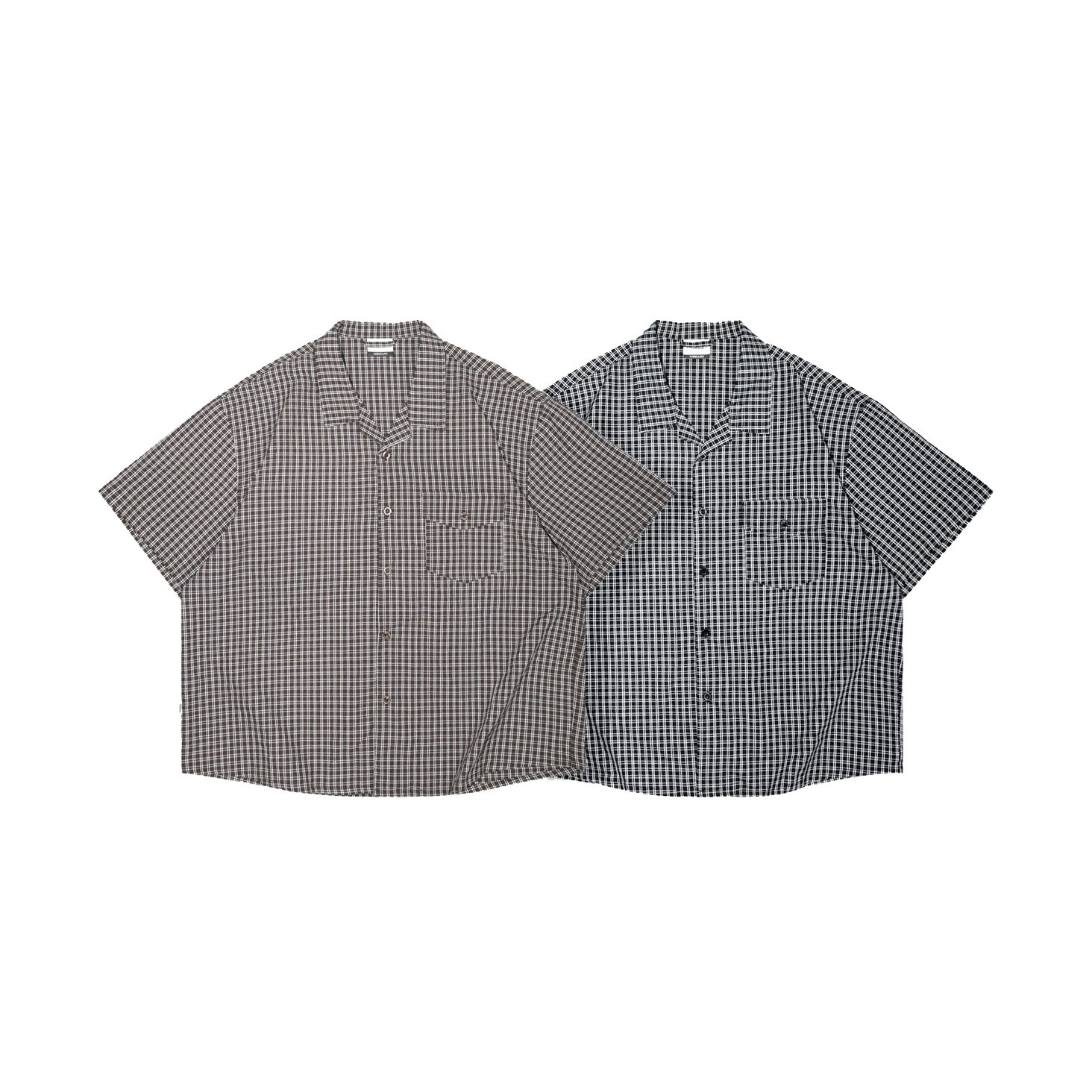 【車庫服飾】QUEST PLAID POCKET SHIRT