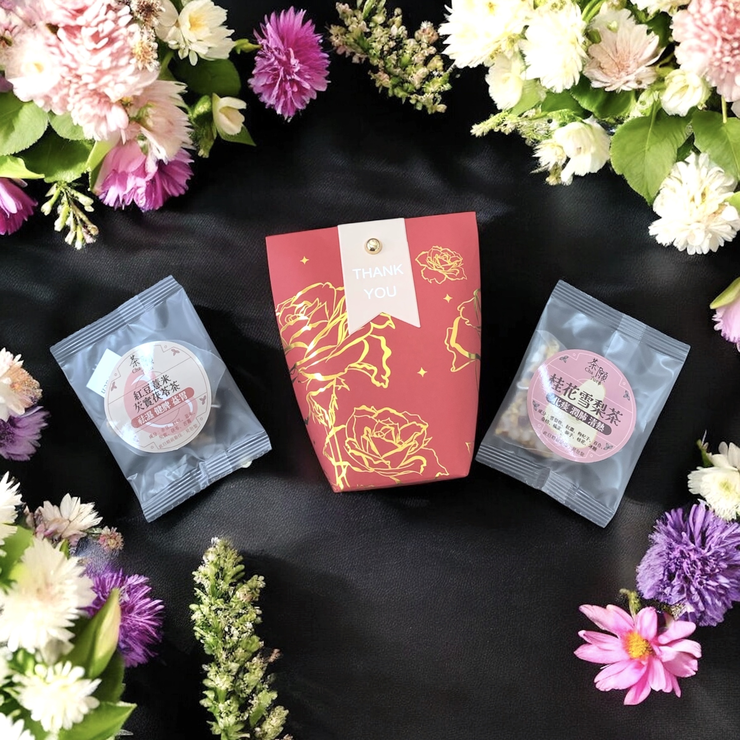 婚宴回禮 禮盒006 + 2包自選茶包 (15種口味可選)