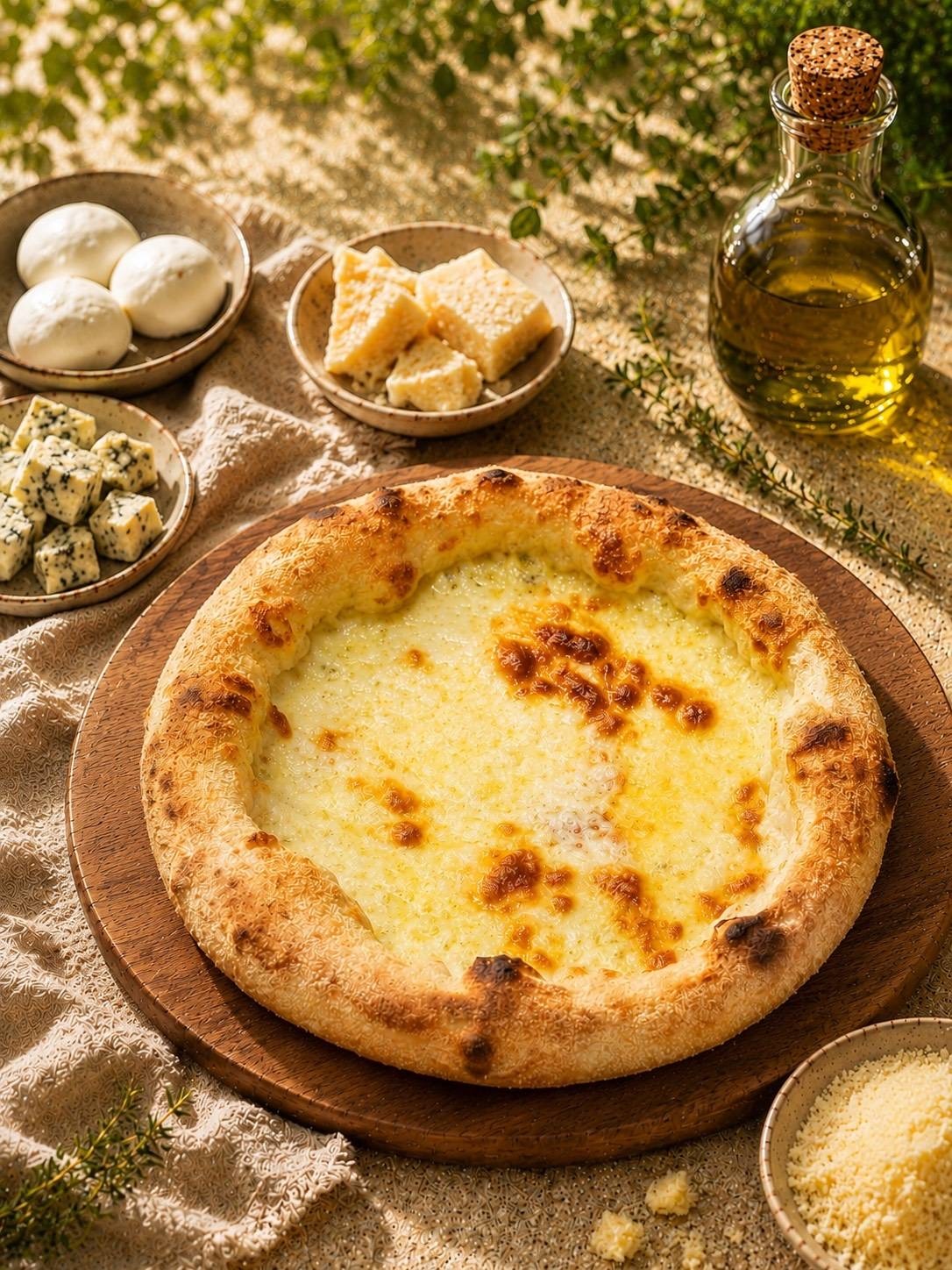 四種起司Pizza 7吋 冷凍保存3個月