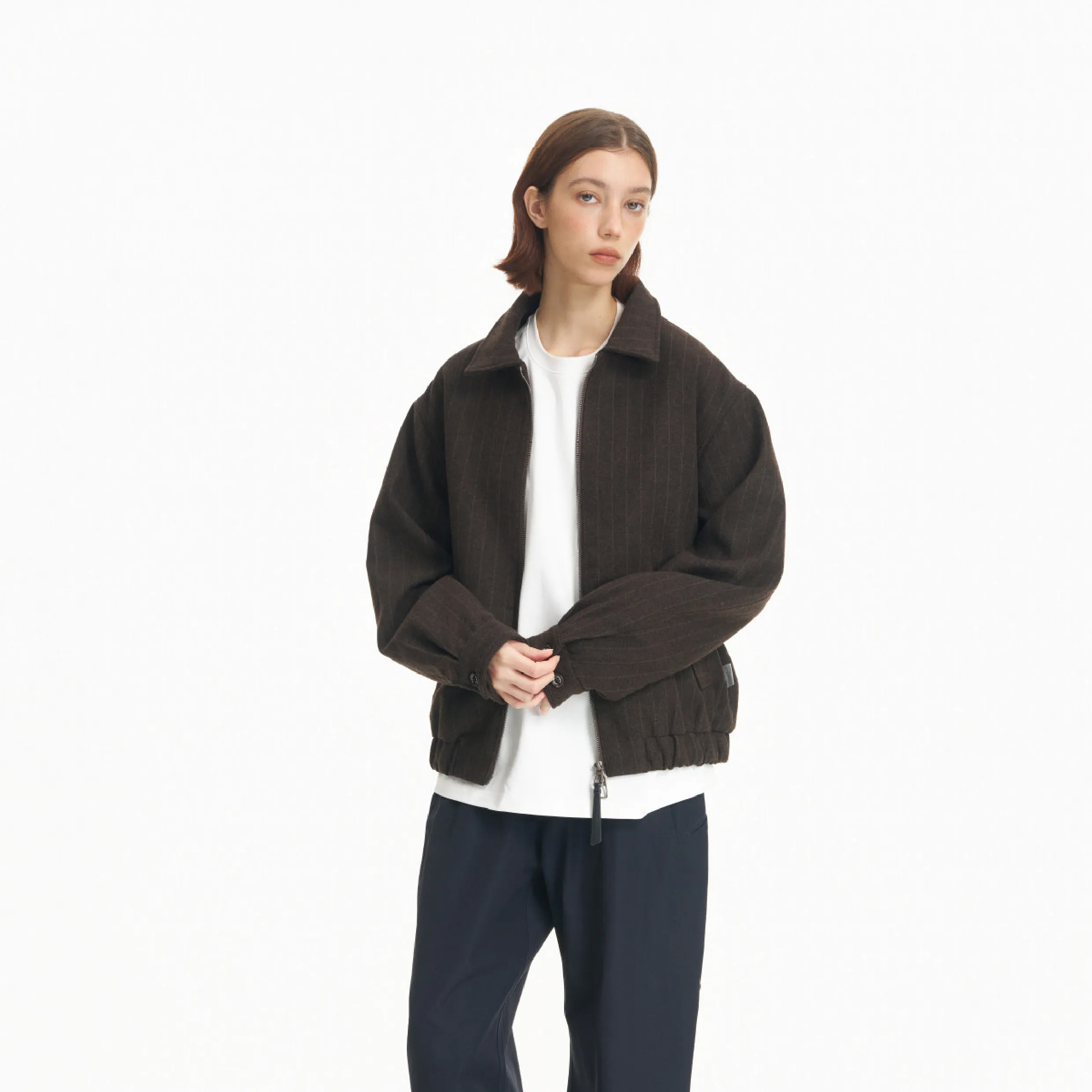 PIN SKTBS Striped Harrington Jacket 條紋 哈靈頓外套 [P-J20]