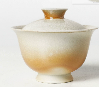 0721JZ210-JINGDEZHEN-CER-蓋碗仿古泥 容量110ml（N14）