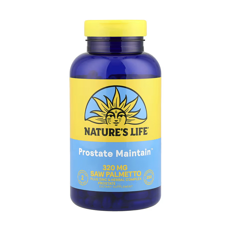 美國Nature's Life Prostate 12種前列腺複合配方, 250 粒膠囊