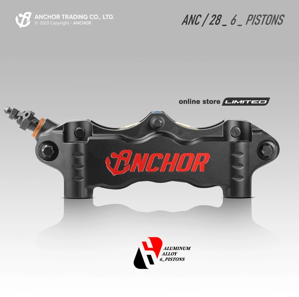 【ANCHOR 銨科】ANC28 限量 大輻射 對六卡鉗 鎖點108mm 輻射卡鉗 TL卡鉗 銨科卡鉗 六活塞卡鉗 輻射