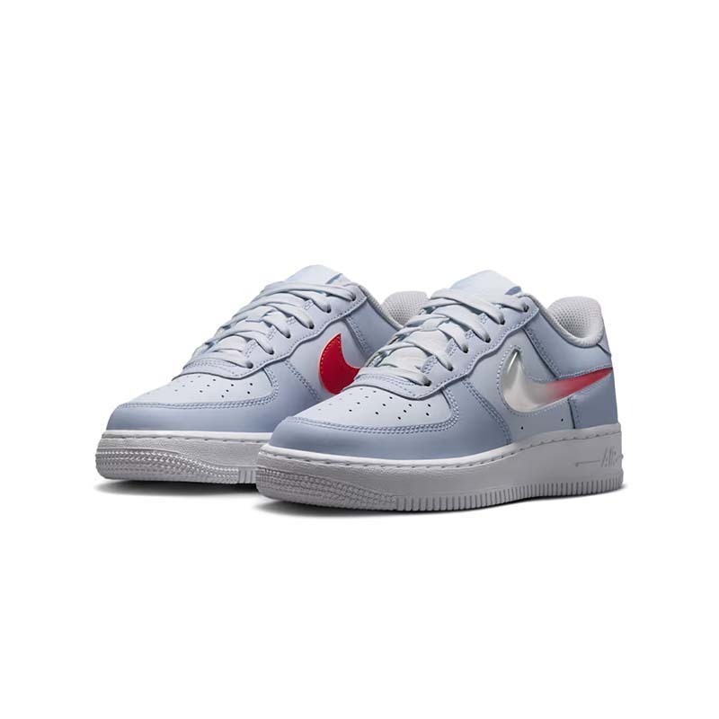 Nike Air Force 1 GS 休閒鞋 果凍立體勾 淺藍色 大童 女鞋 IR0595-101 [台灣現貨]