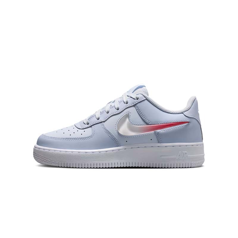 Nike Air Force 1 GS 休閒鞋 果凍立體勾 淺藍色 大童 女鞋 IR0595-101 [台灣現貨]
