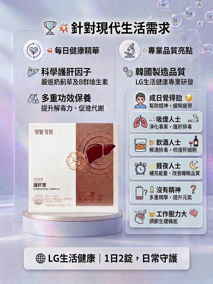 🇰🇷 韓國 LG 護肝寶 套盒180粒 原價 $1050  （K5/HY822）