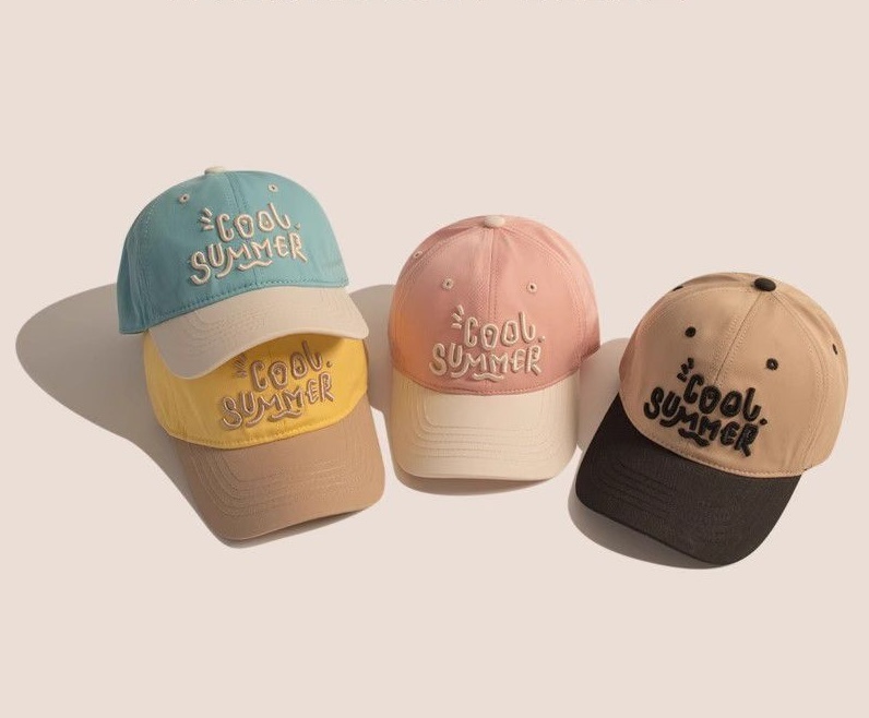 🧢 Cool Summer 刺繡透氣棒球帽