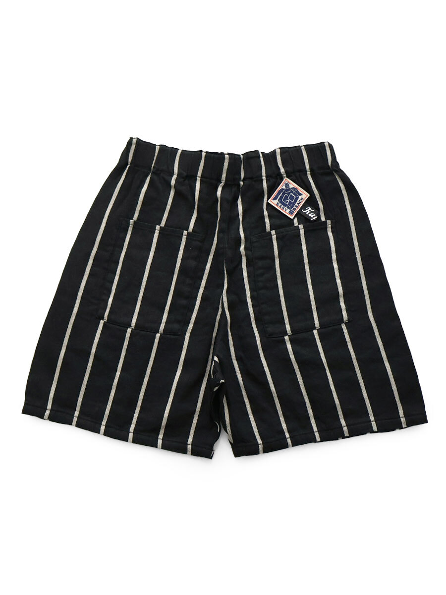 2026SS KAPITAL Linen Phillies Stripe Easy Beach Go Shorts 亞麻 直紋 海灘 短褲 現貨 K2605SP162