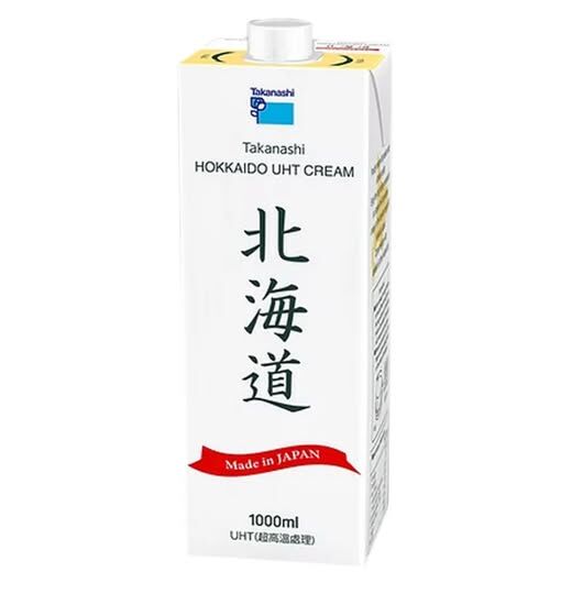[冷凍] 北海道Takanashi淡忌廉1L