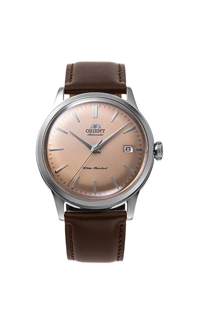 Orient 38.4mm Bambino 紅棕色限量版 RA-AC0M15Y30B