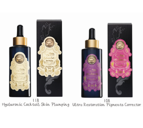 CT004 Silllk 瞬間緊緻保濕精華液 (雞尾酒精華)30ml+淨白透亮面部護理精油30ml EXP:2029.07