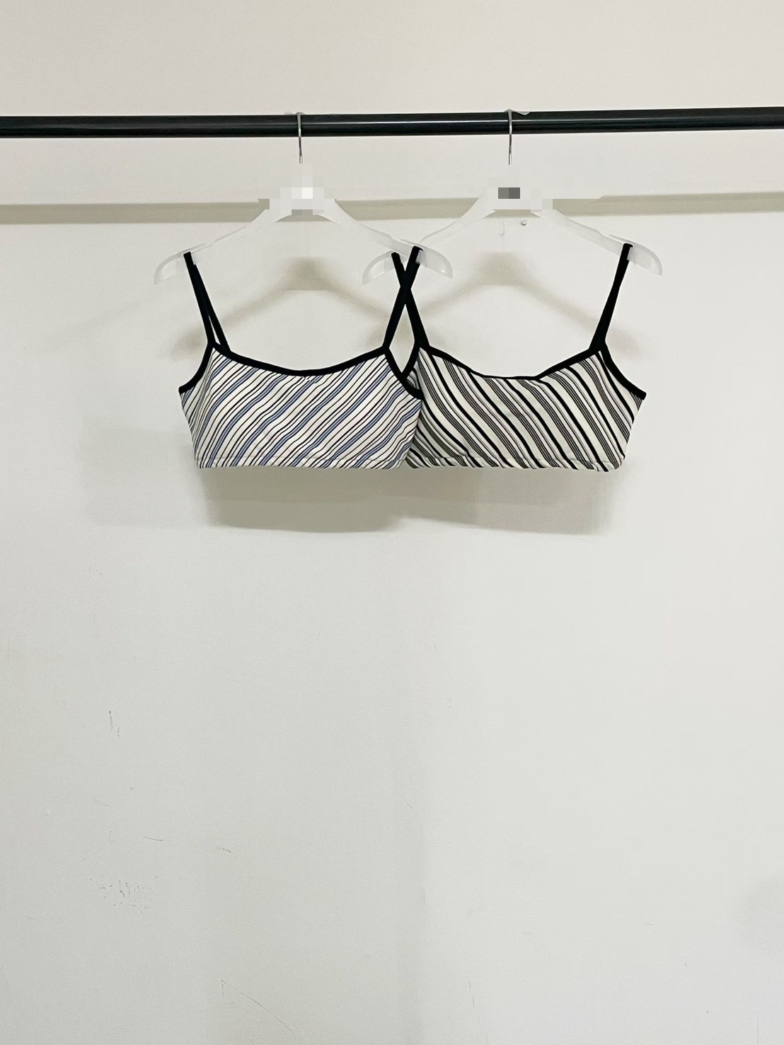 斜條短BRA 背心