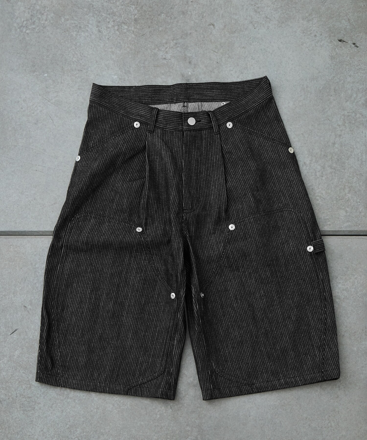 『日本連線中』2026SS CONZ double knee pique shorts 彎刀褲 丹寧褲 牛仔褲 短褲 306443015