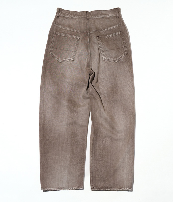 ANCELLM #01AGING 01 BROWN PANTS - PRE ORDER ITEM (預訂中)