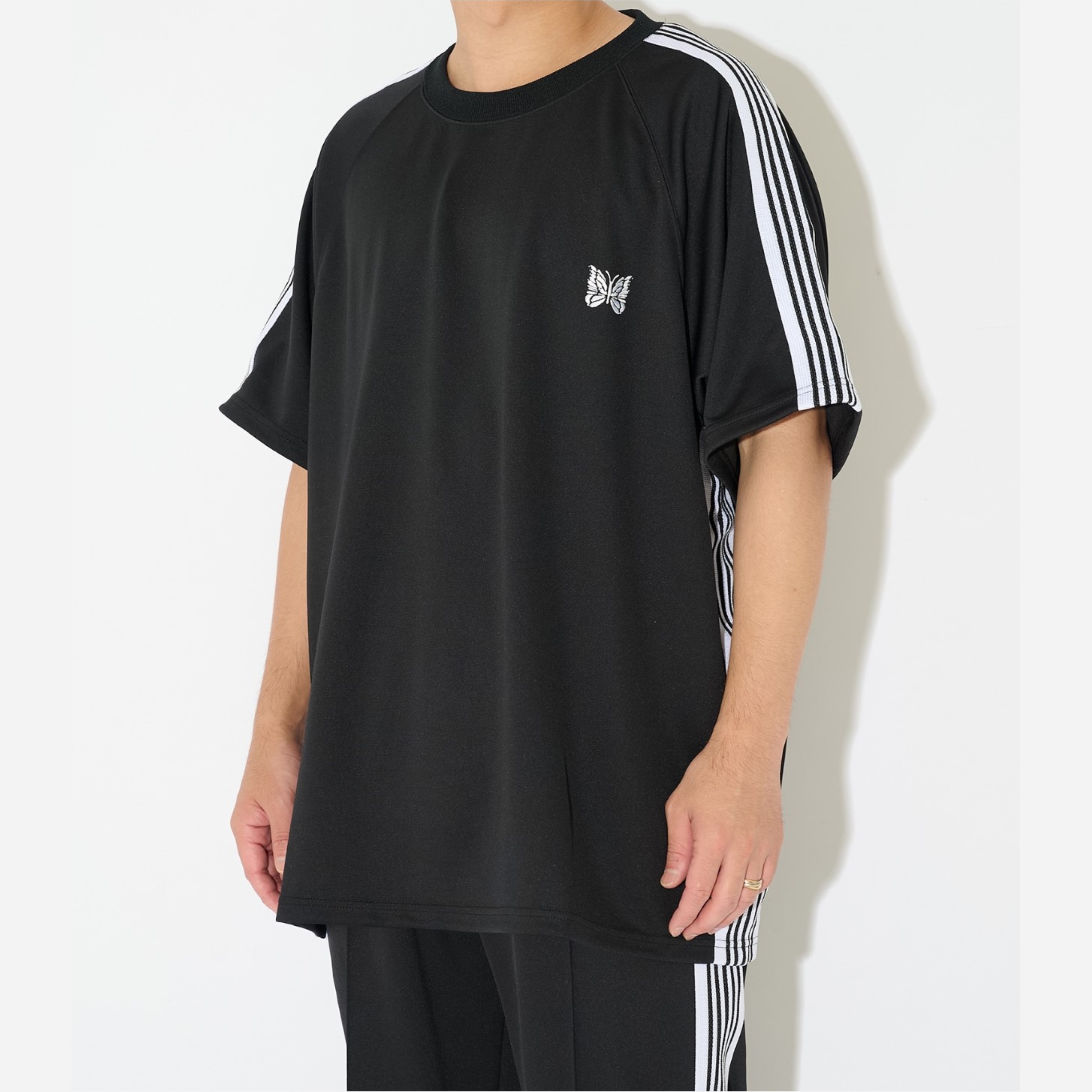 2026SS NEEDLES X STUDIOUS 別注 Track S/S Crew Neck Shirt COOL 涼感 聯名 蝴蝶 短T 現貨 116322192