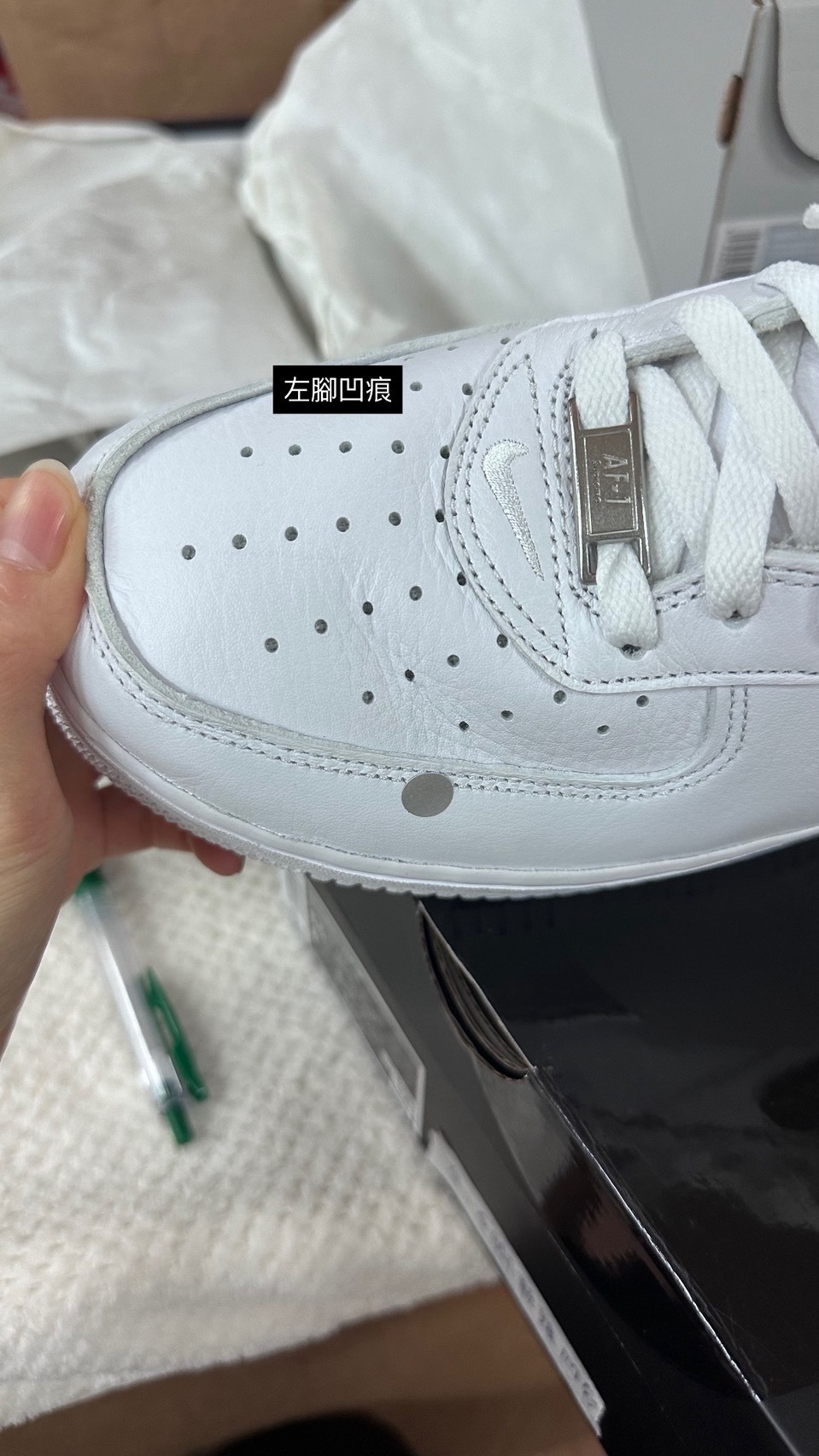 <撿便宜囉> NG-Supreme x GOODENOUGH x NIKE Air Force 1 Low 豹紋