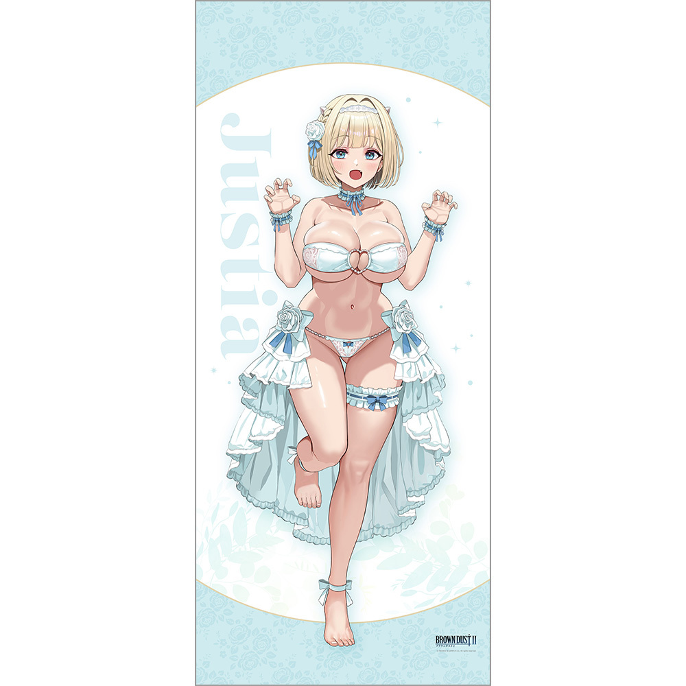 「ACG.GO」「預購」Curtain Tamashii《棕色塵埃2》特大掛軸 羅安 (Loen) / 婚紗泳裝