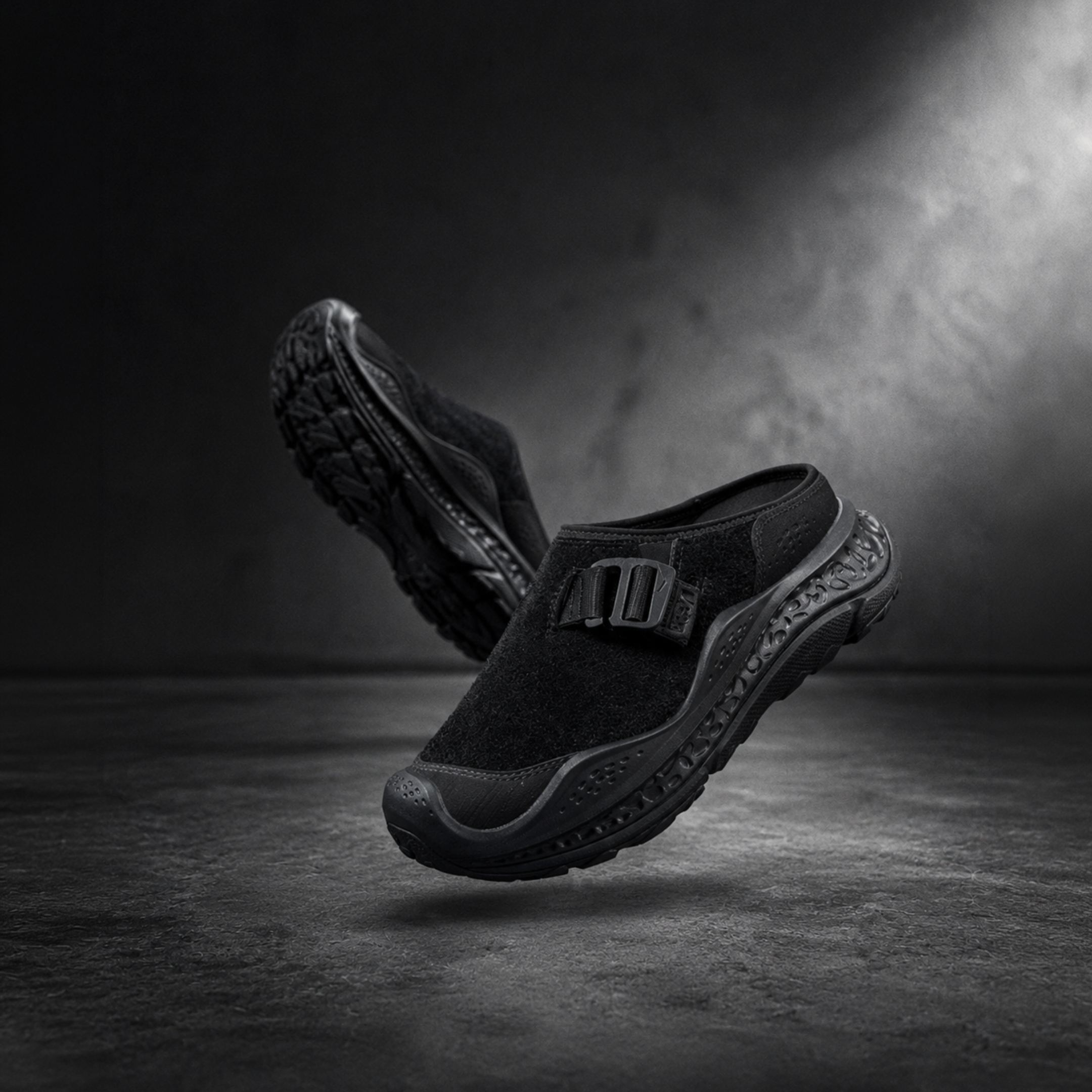 NICEDAY 代購 Hoka One One ora primo 黑 全黑 灰黑 拖鞋 輕便 一腳蹬 1168973-BBLC