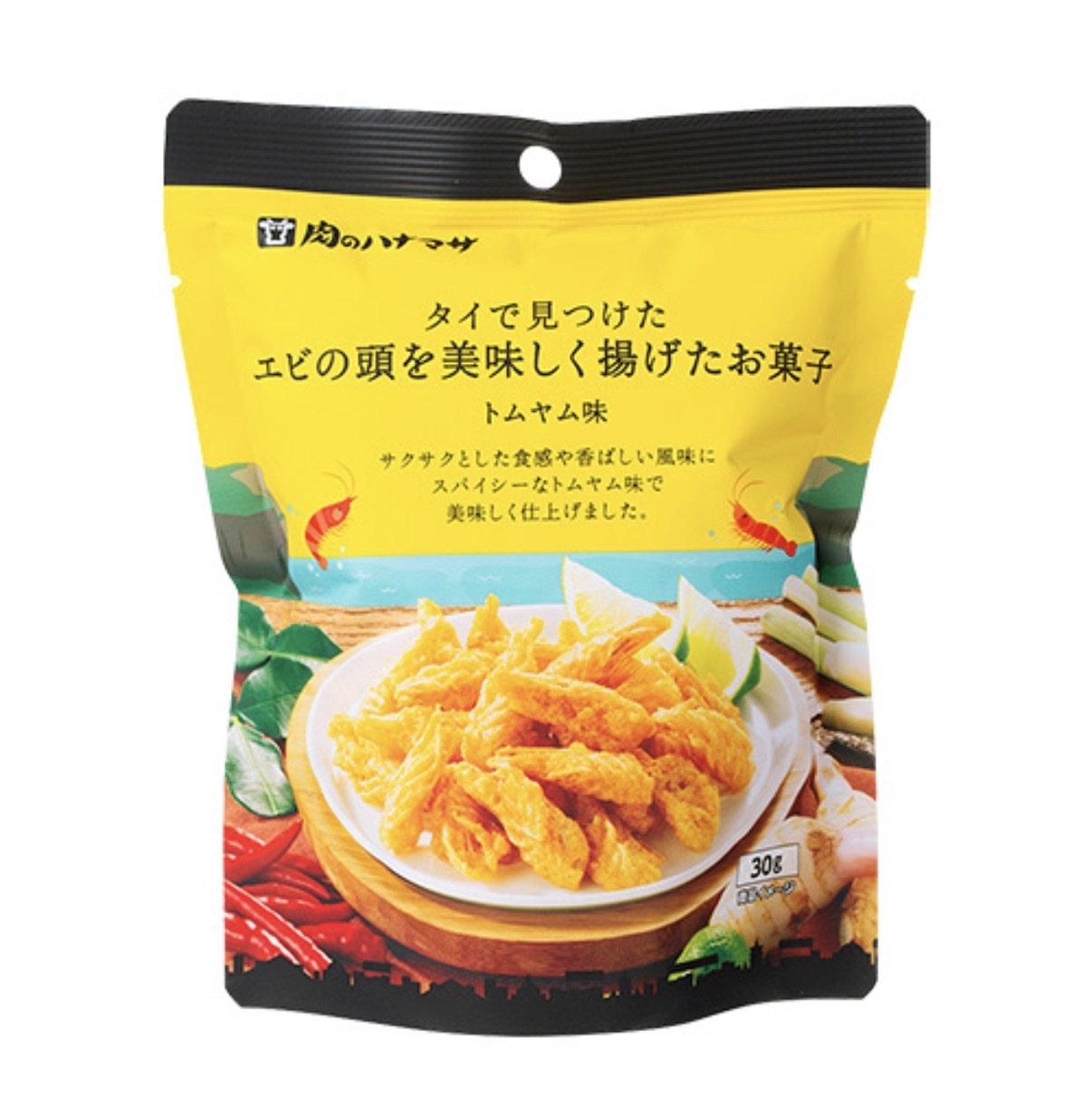 【多莉爆愛】JP 脆炸蝦頭 冬蔭公味 30g 0406 TK260722