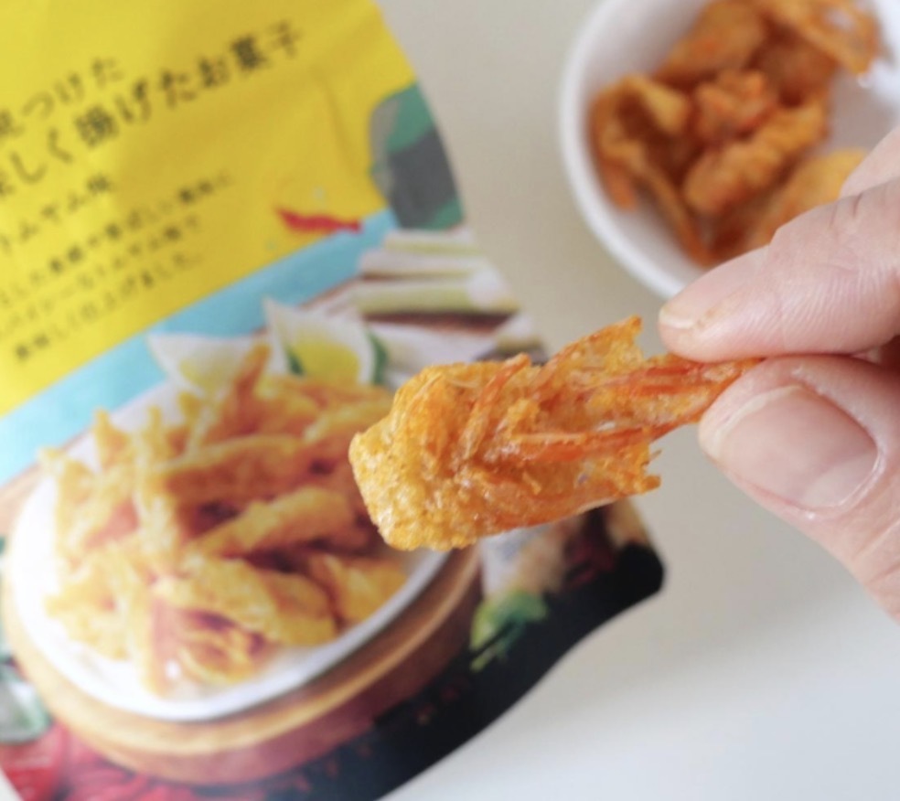 【多莉爆愛】JP 脆炸蝦頭 冬蔭公味 30g 0406 TK260722