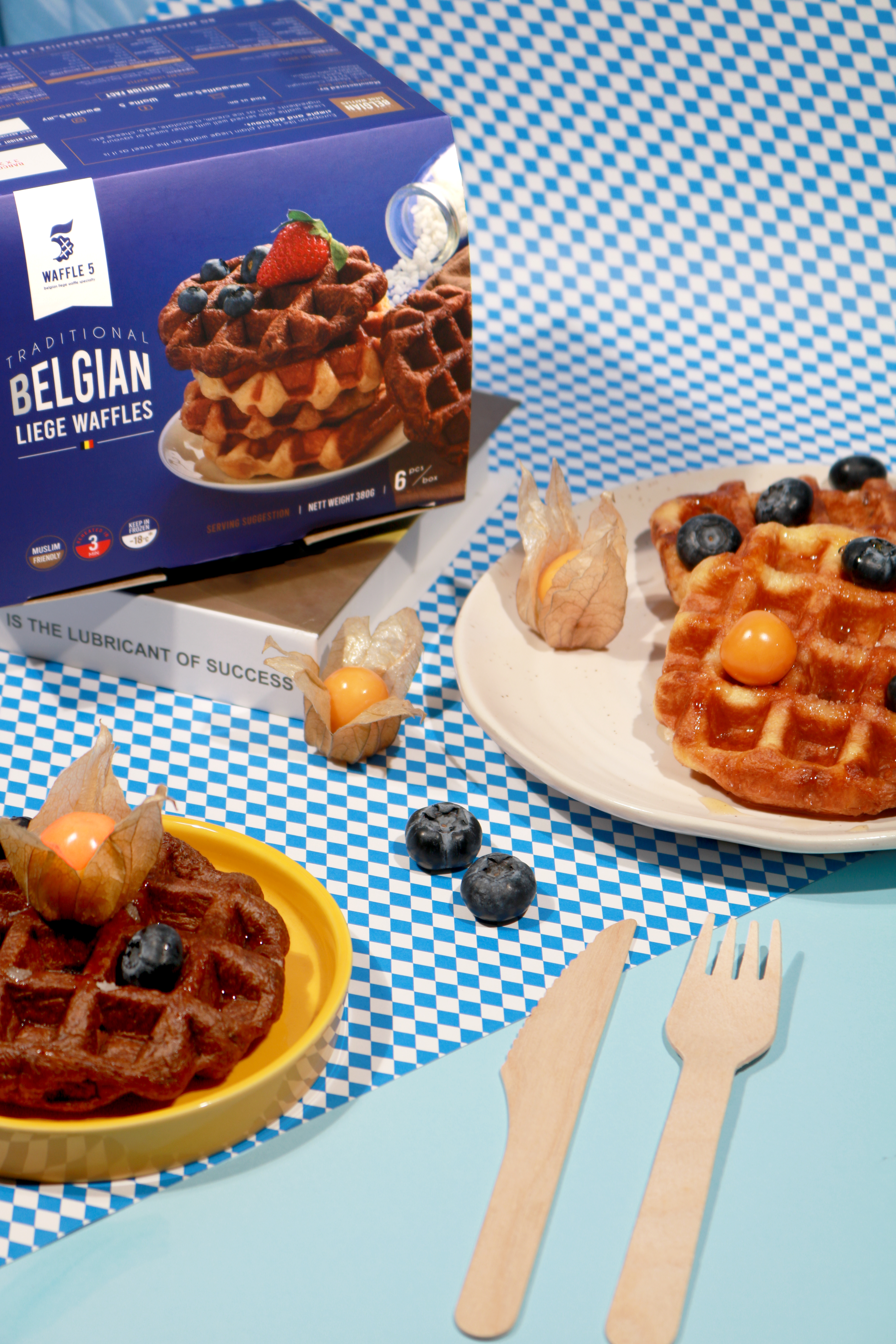Belgian Liege waffle delivery and online ordering in Malaysia