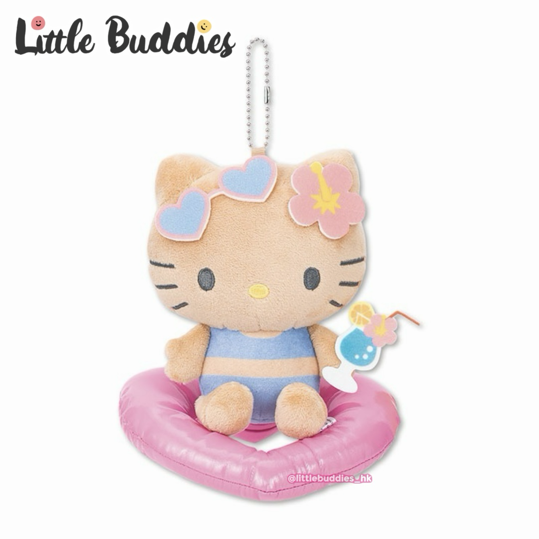 預購 日本 Sanrio 夏日系列 水泡造型公仔匙扣