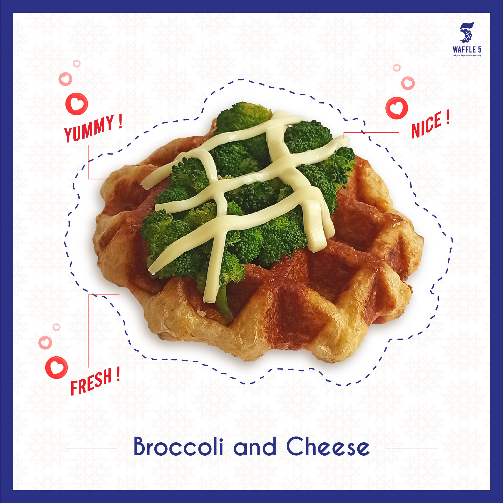 Idea sarapan anak sebelum sekolah dengan Belgian Liege waffle di Malaysia