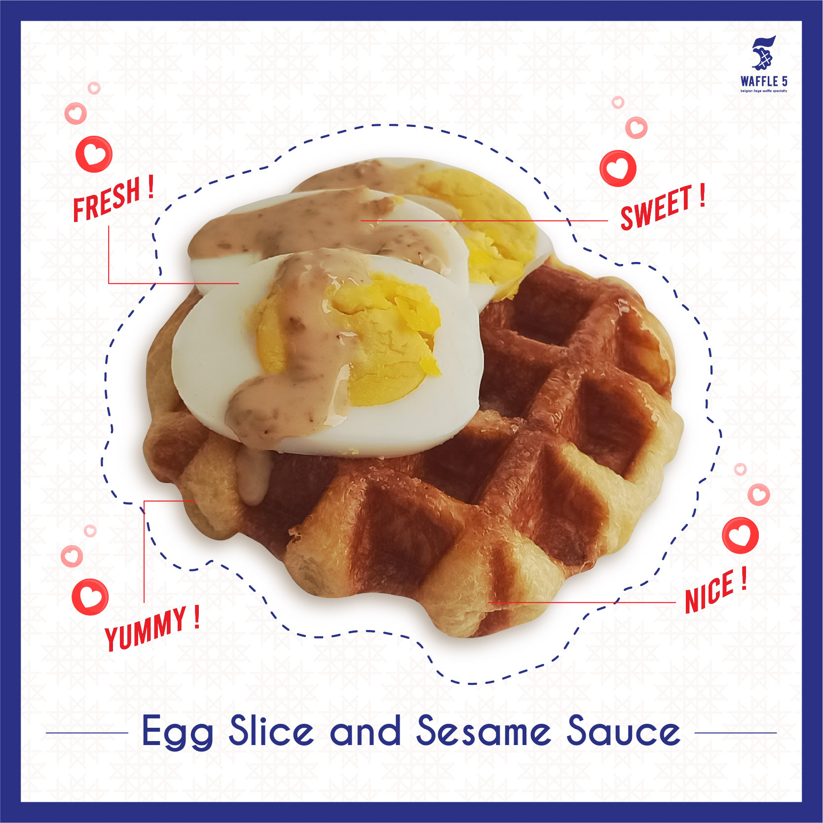 Idea bekal sekolah anak Malaysia dengan Belgian Liege waffle dan buah