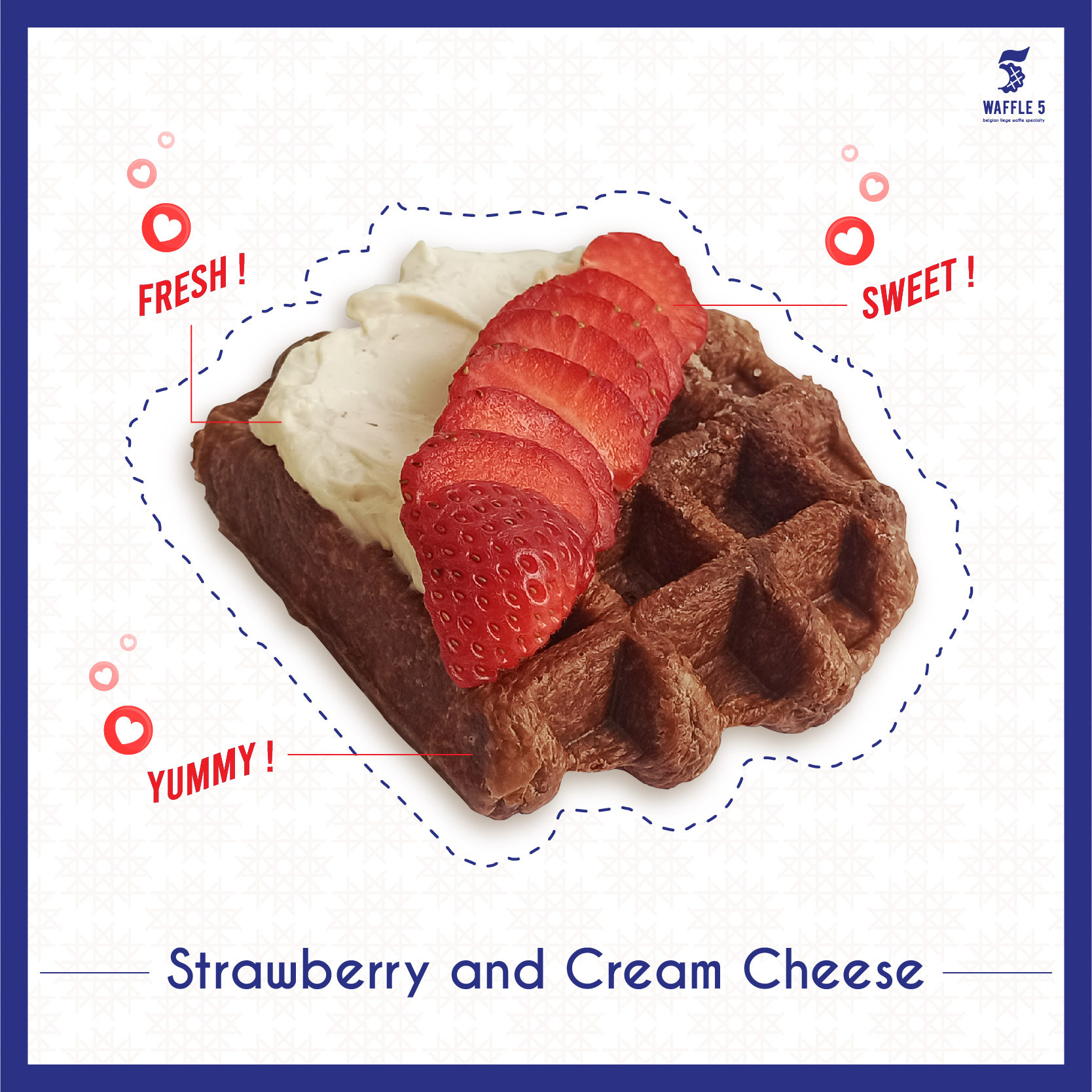 Menu sarapan anak seminggu dengan Belgian Liege waffle untuk keluarga Malaysia